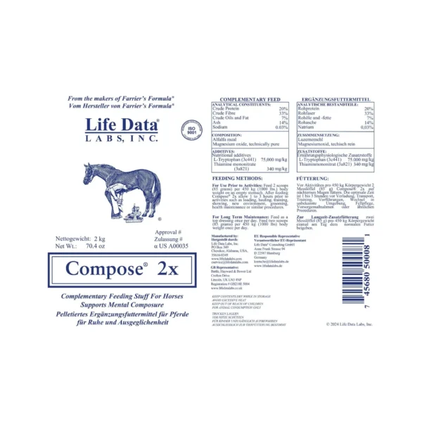 Life Data Compose 2x (L-Tryptophan)